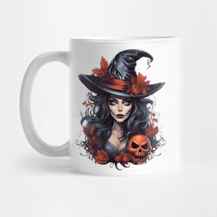 Beautiful Halloween Witch 2 Mug